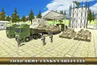 सेना के ट्रक चालक: कार्गो 3 डी Screen Shot 8