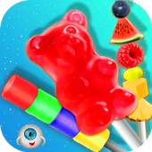 DIY Rainbow candy World - Jelly & Gummy Bear Maker