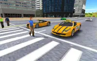 Free New York Taxi Driver 3D Sim Screen Shot 2