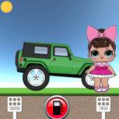 lol surprise dolls Hill climb