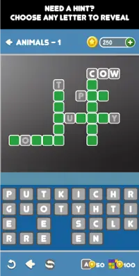 Another Word Cross: A New Twist on Word Puzzles Screen Shot 4