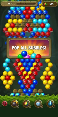 Bubble Shooter: Jungle Bubble Pop Free Screen Shot 7