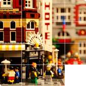 Sliding Puzzle Lego City