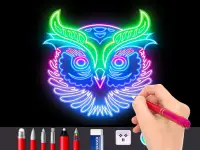 Doodle Master - Glow Art Screen Shot 14