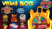 Vegas Wheel Slots - Jackpot Screen Shot 0