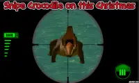Atirador de crocodilo mortal - caça de fazenda Screen Shot 0