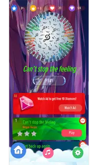 Trolls Piano Game DANCE Screen Shot 0