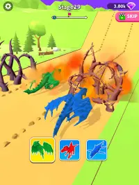 Dino Ninja Race Screen Shot 17