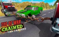 Chained Car Crash Beam Drive: Accident Simulator Screen Shot 3