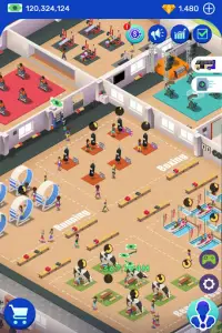 Idle Fitness Gym Tycoon - Workout Simulator Game Screen Shot 5