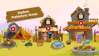 Caveman Games World for Kids Screen Shot 1