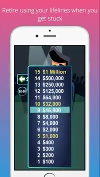 Millionaire Quiz Screen Shot 2