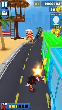 Sonic Hoverboard Surfer Adventure rush Screen Shot 3