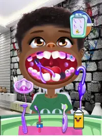 لعبة طبيب الأسنان والعناية بالأسنان 2021 Screen Shot 7