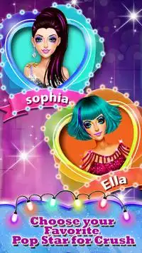 World Rockstar Girls for Crush - Juegos de StarPop Screen Shot 1