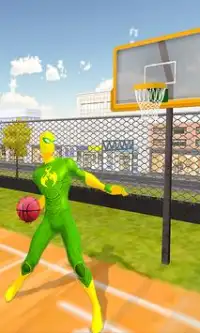 SuperHero Real Basketball Stars Screen Shot 4