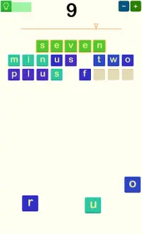 Nemters: puzzle of numbers and letters Screen Shot 3