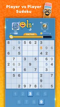 Sudoku Scramble - Head to Head Puzzle Game Screen Shot 0