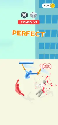 Jelly Fighter: カラーキャンディーとスティックマンゲーム Screen Shot 15
