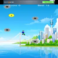 Super Flappy Man Screen Shot 1