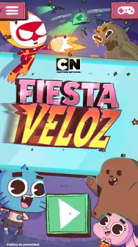 Cartoon Network Fiesta Veloz Screen Shot 0