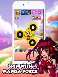 Anime Fidget Spinner Screen Shot 0
