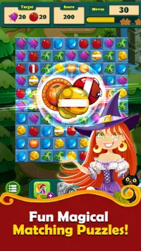 Witchy Wizard: New 2020 Match 3 Games Free No Wifi Screen Shot 4