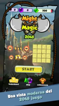 Might or Magic 2048: Maestras Légendes Screen Shot 0