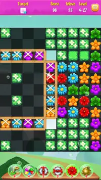 لعبة مطابقة الزهور - Flower Match Blast Screen Shot 3