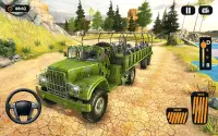 आर्मी ट्रक गेम - Army Games Screen Shot 4
