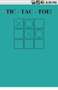 Simple Tic Tac Toe Screen Shot 1