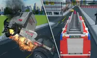 Fire Truck Rescue 3D Simulator Screen Shot 4