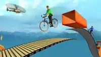 Impossível bicicleta Racing Stunts Tracks 3D Screen Shot 8