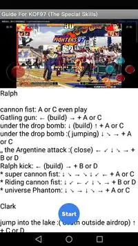 Guide for KOF97 (The Special Skills) Screen Shot 2