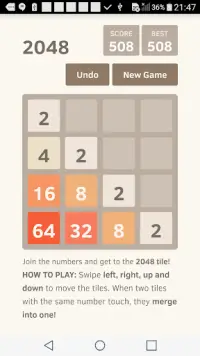 2048 Original Screen Shot 2