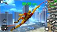 パワースパイダーゲーム：無料ゲーム2k20：オフラインストリートファイティングゲーム：ロープヒーロー Screen Shot 3