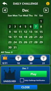 Solitaire: Daily Challenge Screen Shot 4