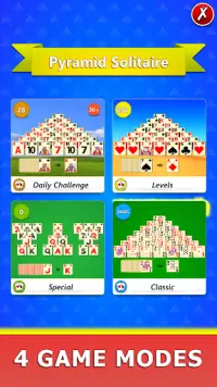 Pyramid Solitaire Mobile Screen Shot 18