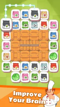 Chef Connect - Pair Match & Special Tile & Puzzle Screen Shot 1