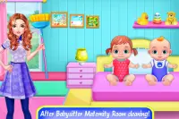 Babysitter Daily Care Nursery-Twins Grooming Life Screen Shot 6
