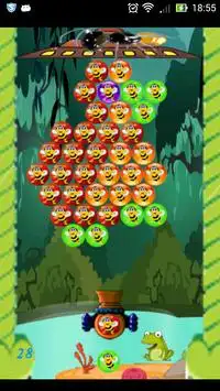 Bees Bubble Shooter Screen Shot 4