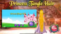 Run Tangle hazel Baby Princess Rapunzel Game Screen Shot 1