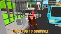Cube City: Dog Simulator 3D Screen Shot 3