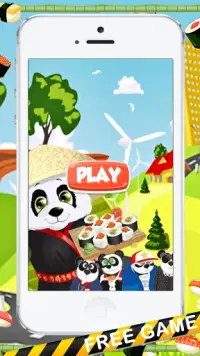 panda cooking pizza kids games Screen Shot 0