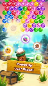 Bubble Shooter-Permainan Bunga Screen Shot 1