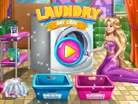 Mommy es Laundry Day Care Spiele für Mädchen Screen Shot 0