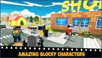 ブロッキー隊発射戦場 - 無料ゲーム：最高のピクセルゲーム2019-free pixel games Screen Shot 3