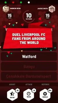 Liverpool FC Quiz Rivals: The Official LFC Game Screen Shot 0