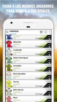 fansgol - Fantasy Fútbol Colombiano Screen Shot 2