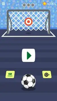 Amazing Soccer Flick Kick Goal Screen Shot 0